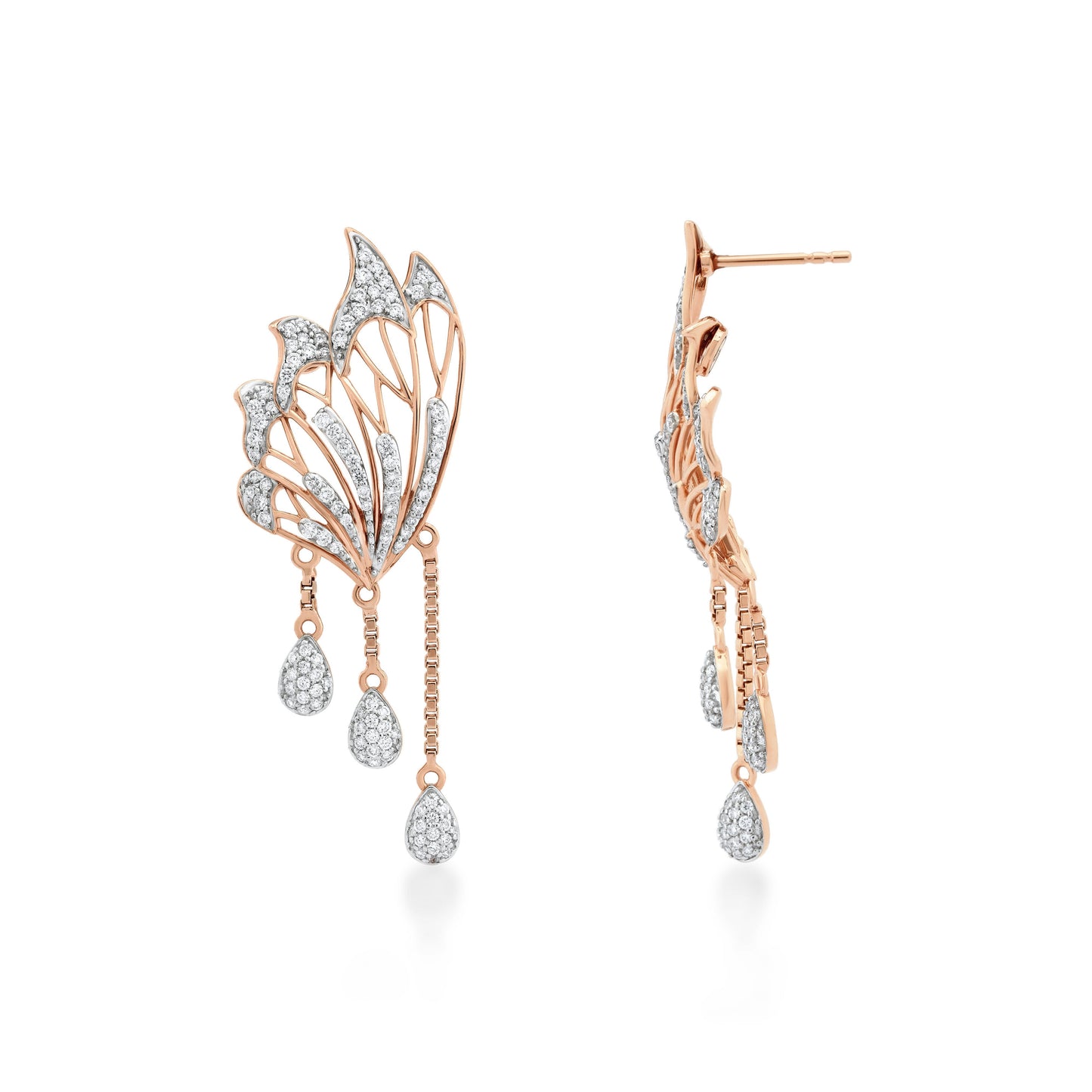 Skyward Bound Bouyant Diamond Earrings