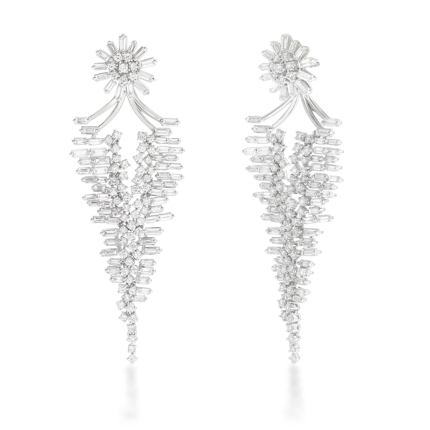 Freeflowing Verbina Diamond Earrings*