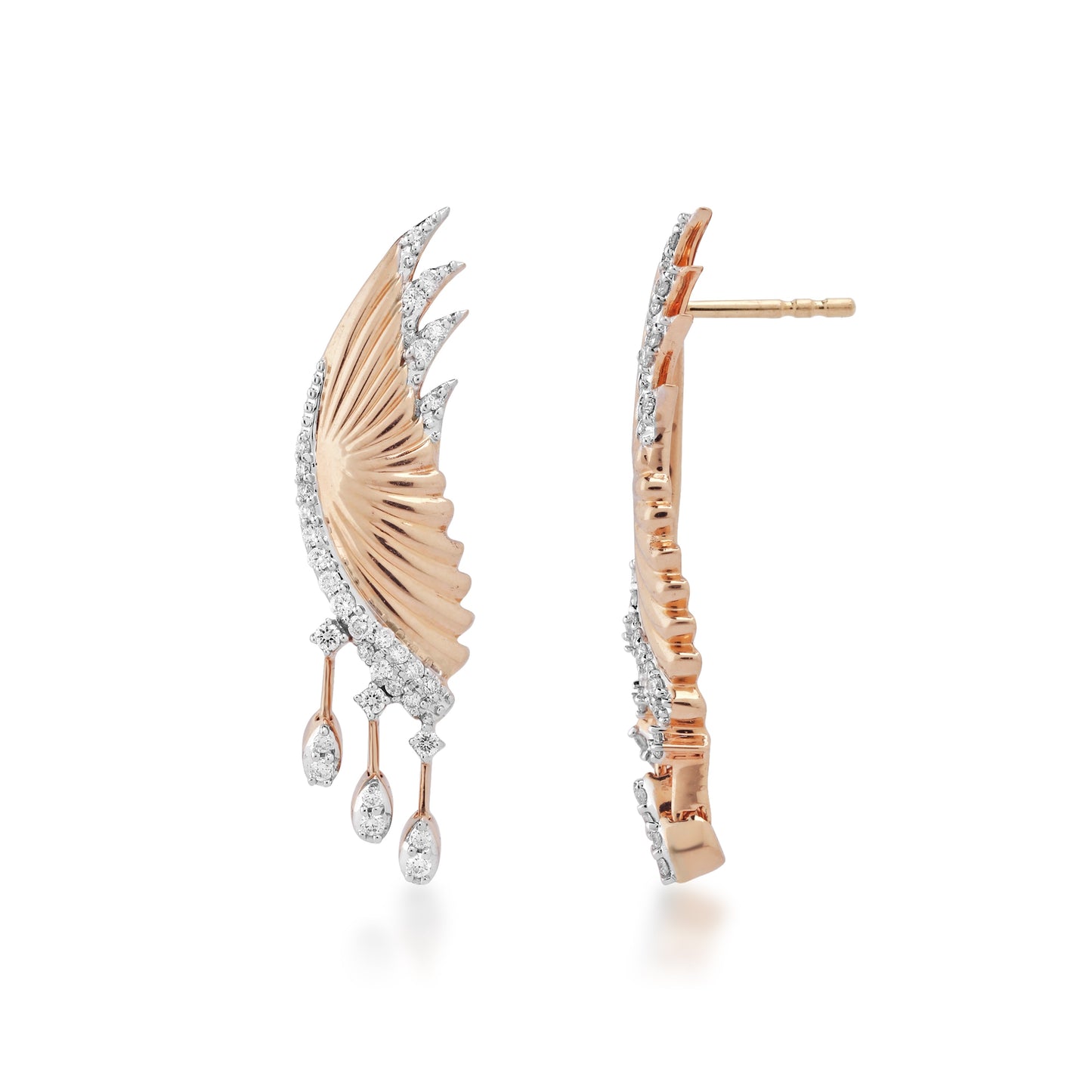 Skyward Bound Swift Diamond Earrings