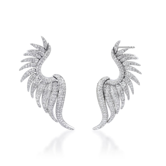 Skyward Bound Soar Diamond Earrings