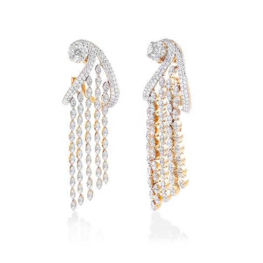 Freeflowing Assana Diamond Earrings*