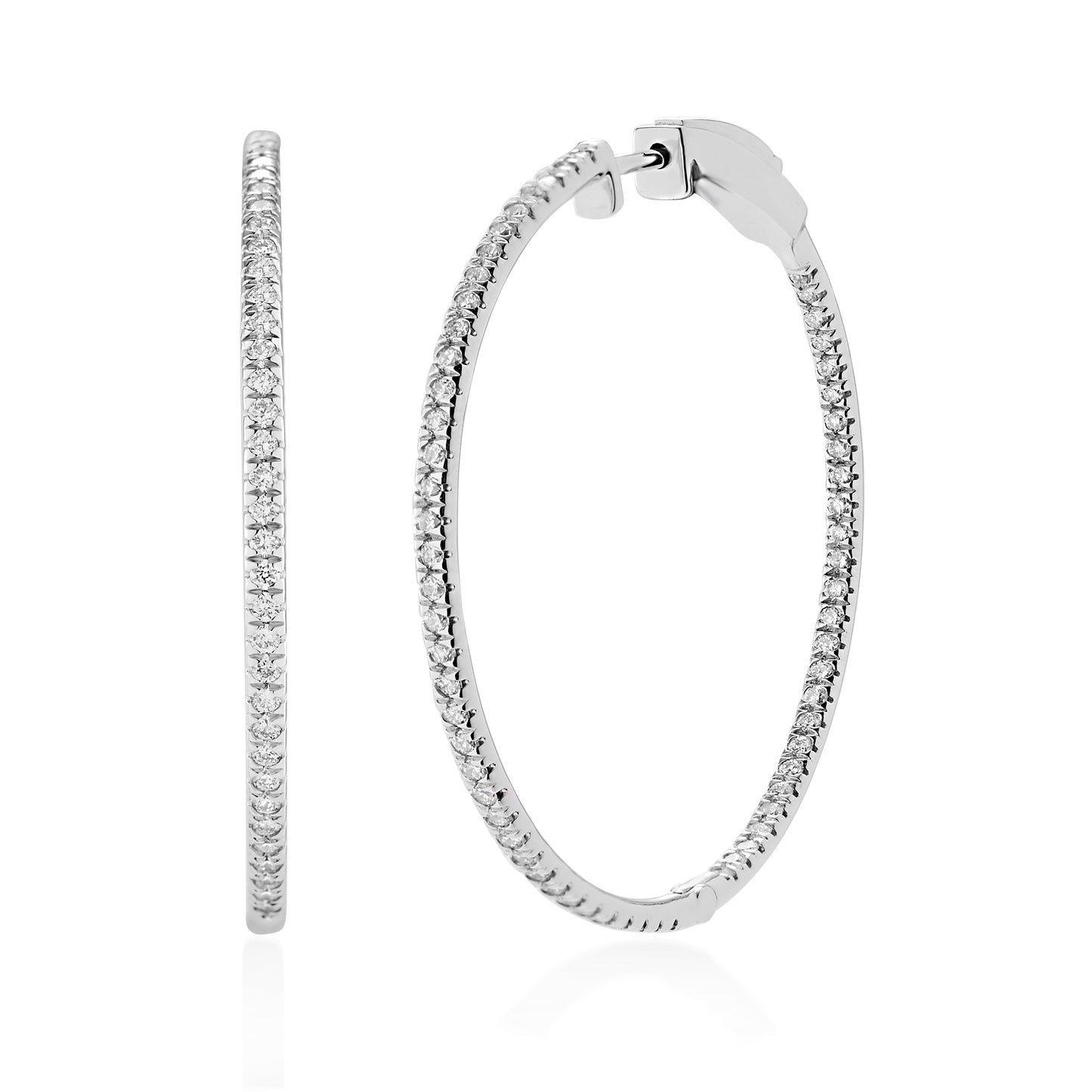 Circled Nalani Diamond Earrings*