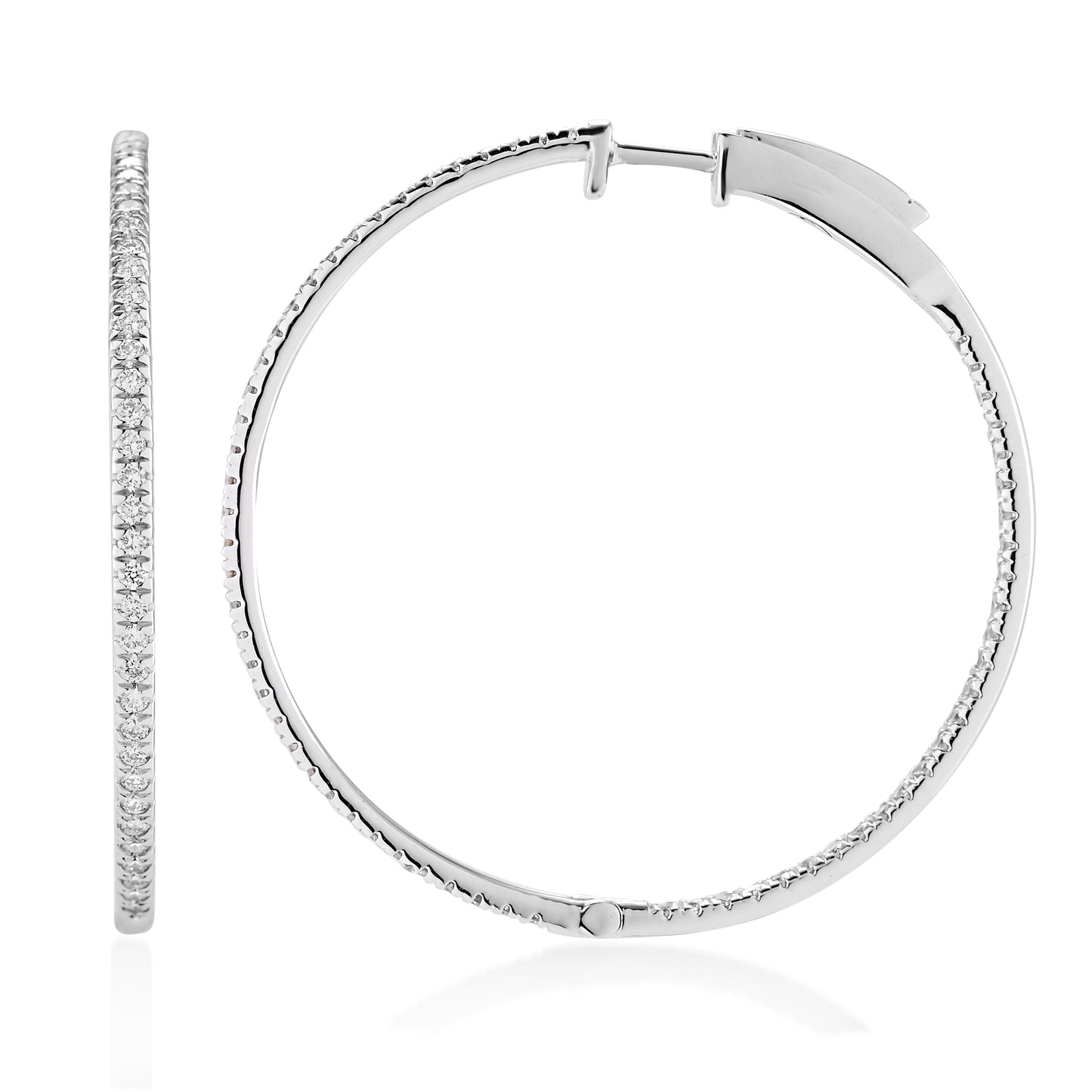 Circled Nalani Diamond Earrings*