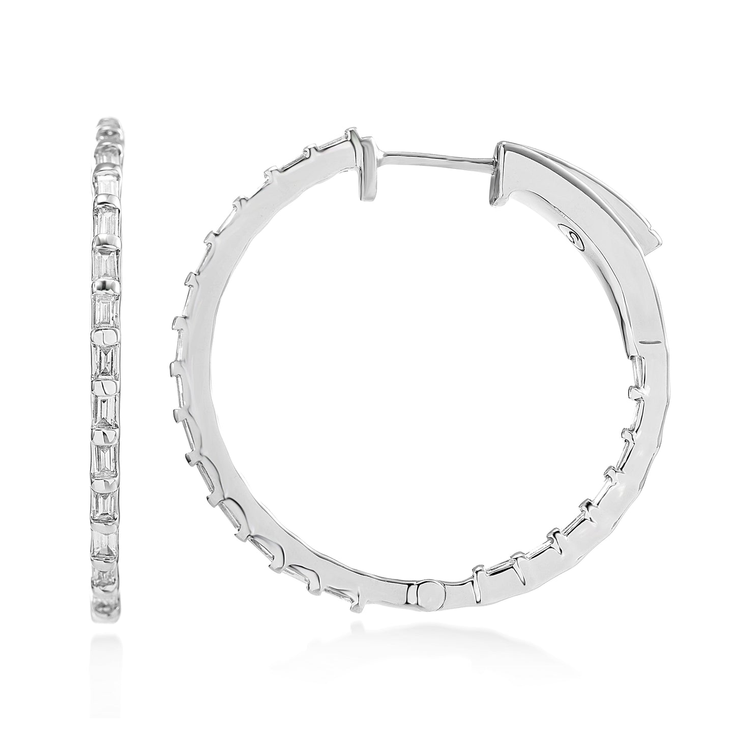 Circled Arcelia Diamond Earrings*