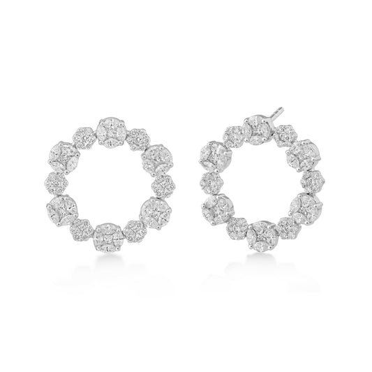 One Alula Diamond Earrings*