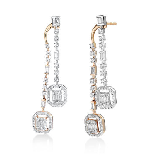 One Roxanna Diamond Earrings*