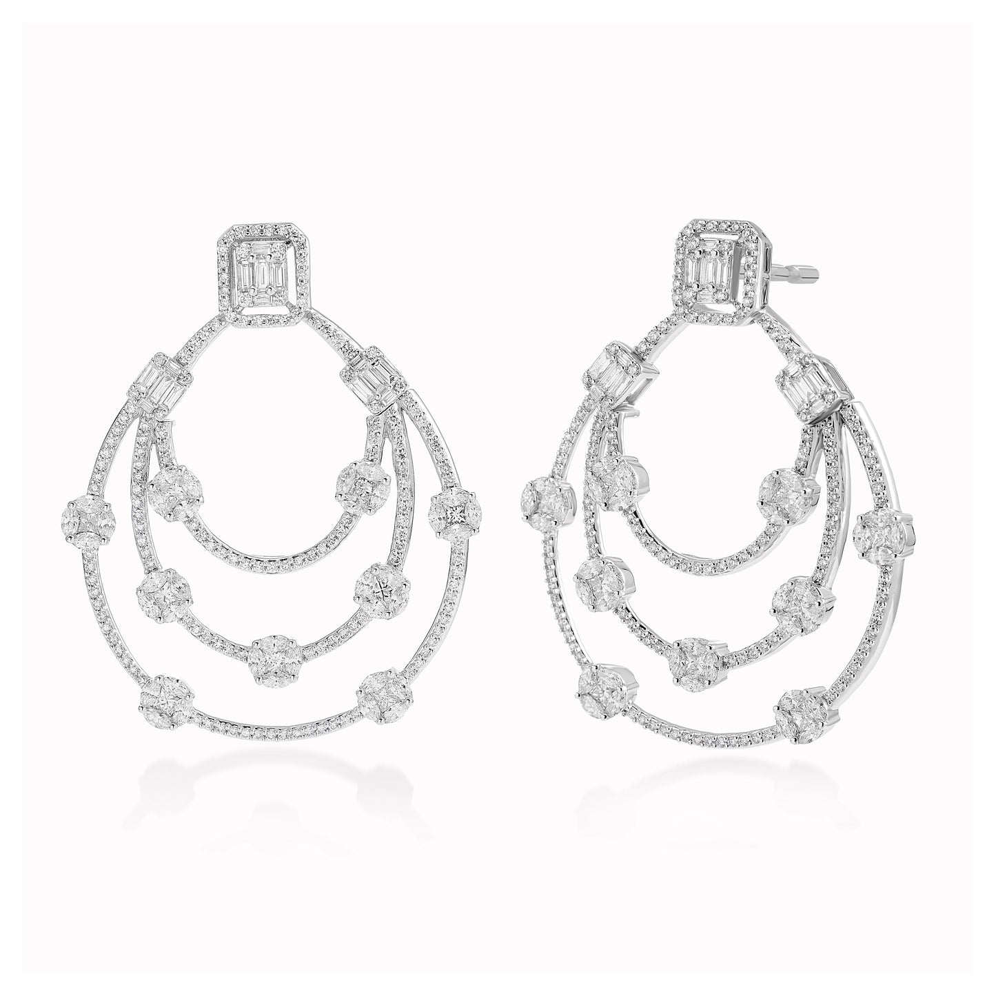 One Celosia Diamond Earrings*