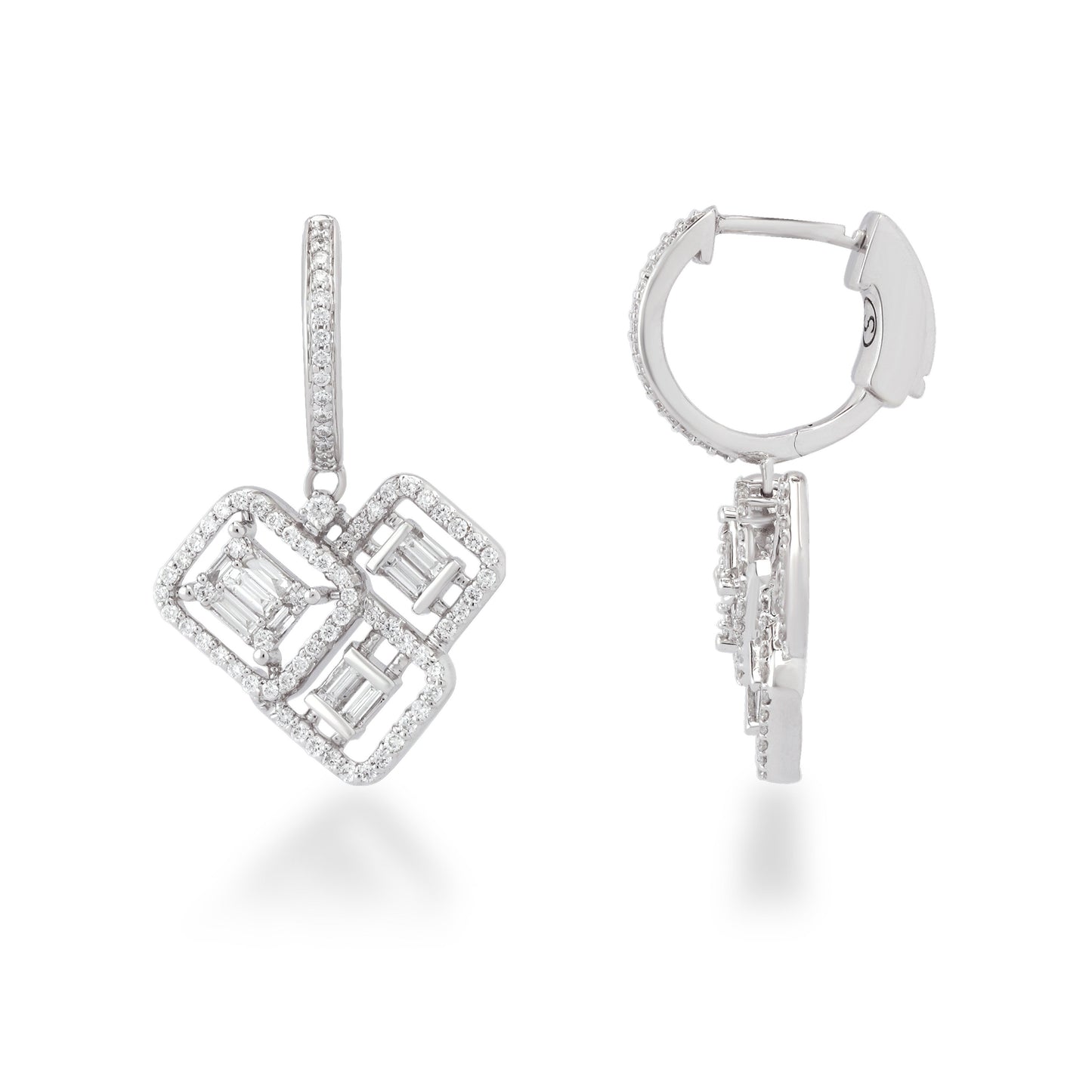 One Soveriegn Diamond Earrings