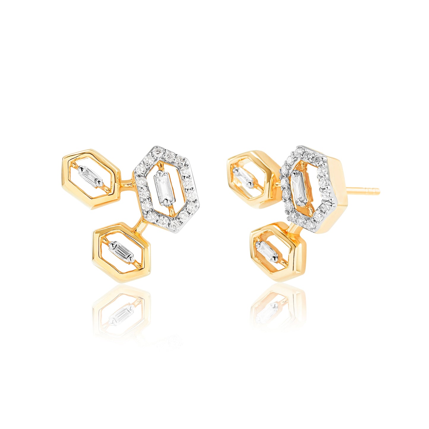 Regalia Caius Diamond Earrings*