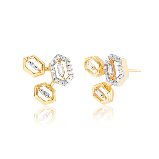 Regalia Caius Diamond Earrings*