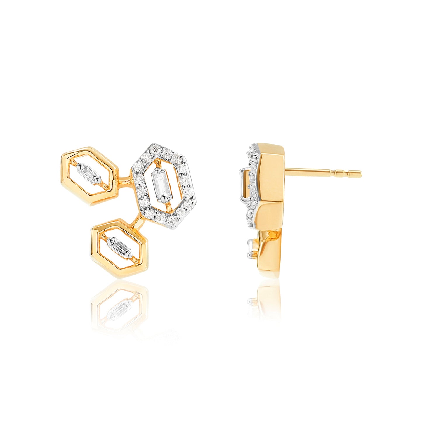 Regalia Caius Diamond Earrings*