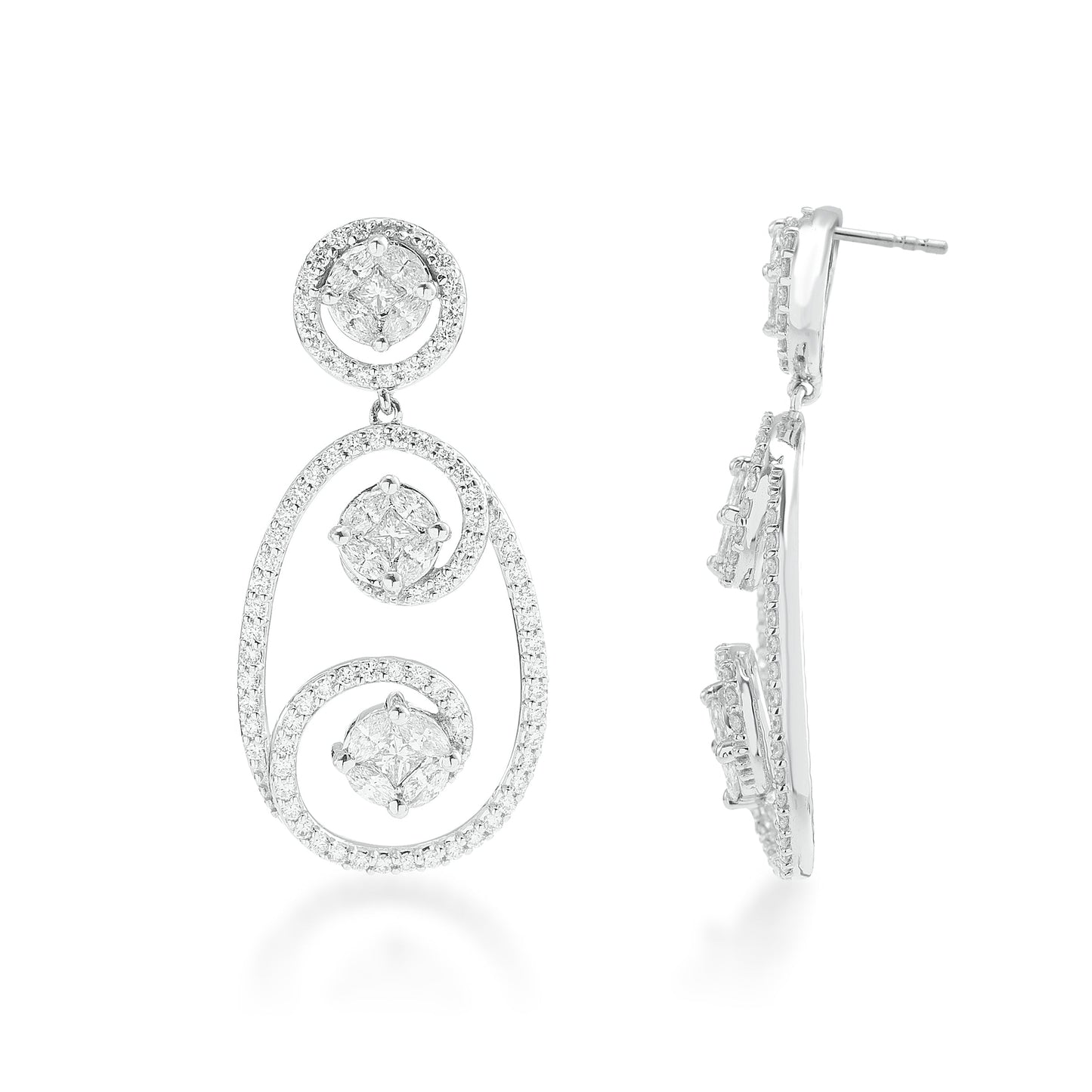 One Buttercup Diamond Earrings*