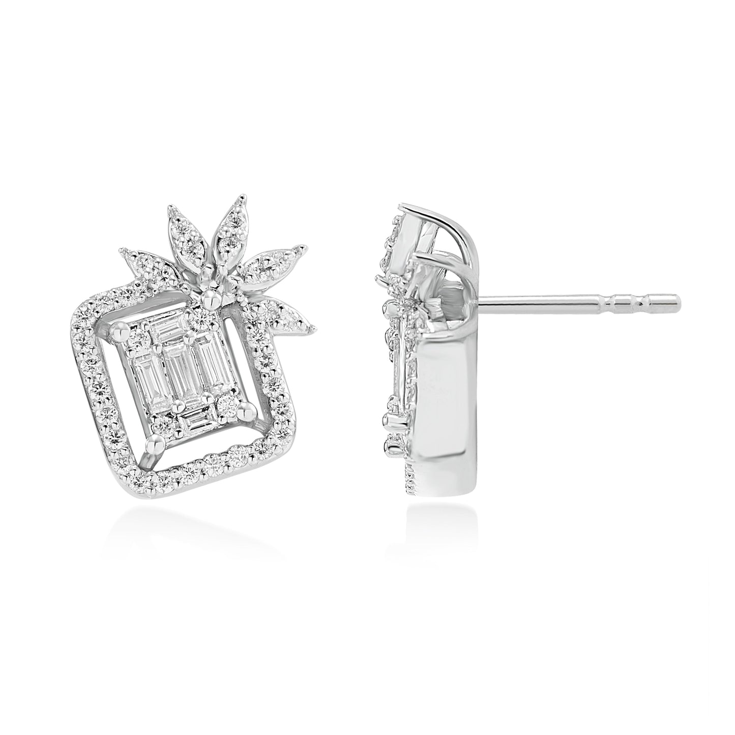 One Oracle Diamond Earrings*