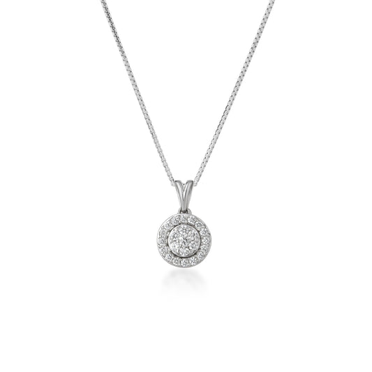 Aura Diamond Pendant