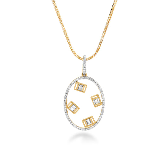 Regalia Castle Diamond Pendant