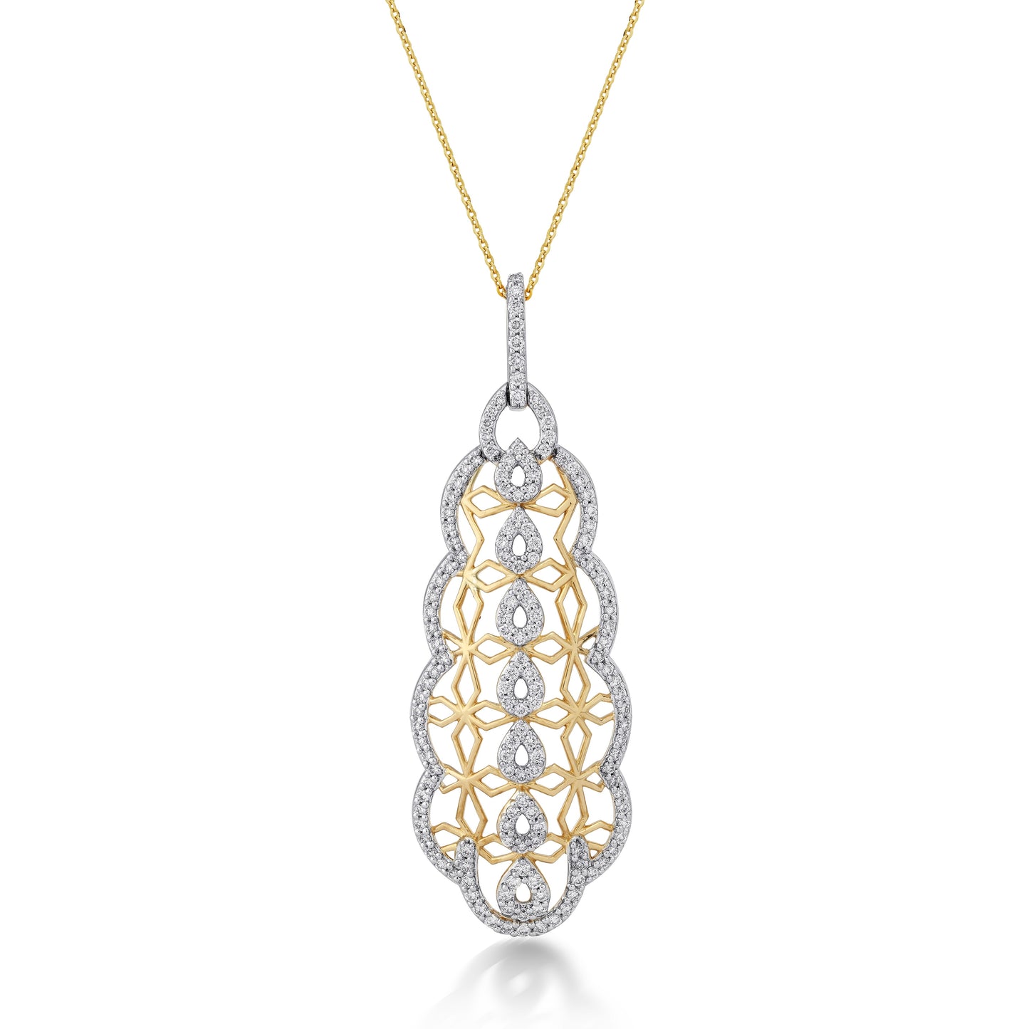 Starring You Spellbound Diamond Pendant