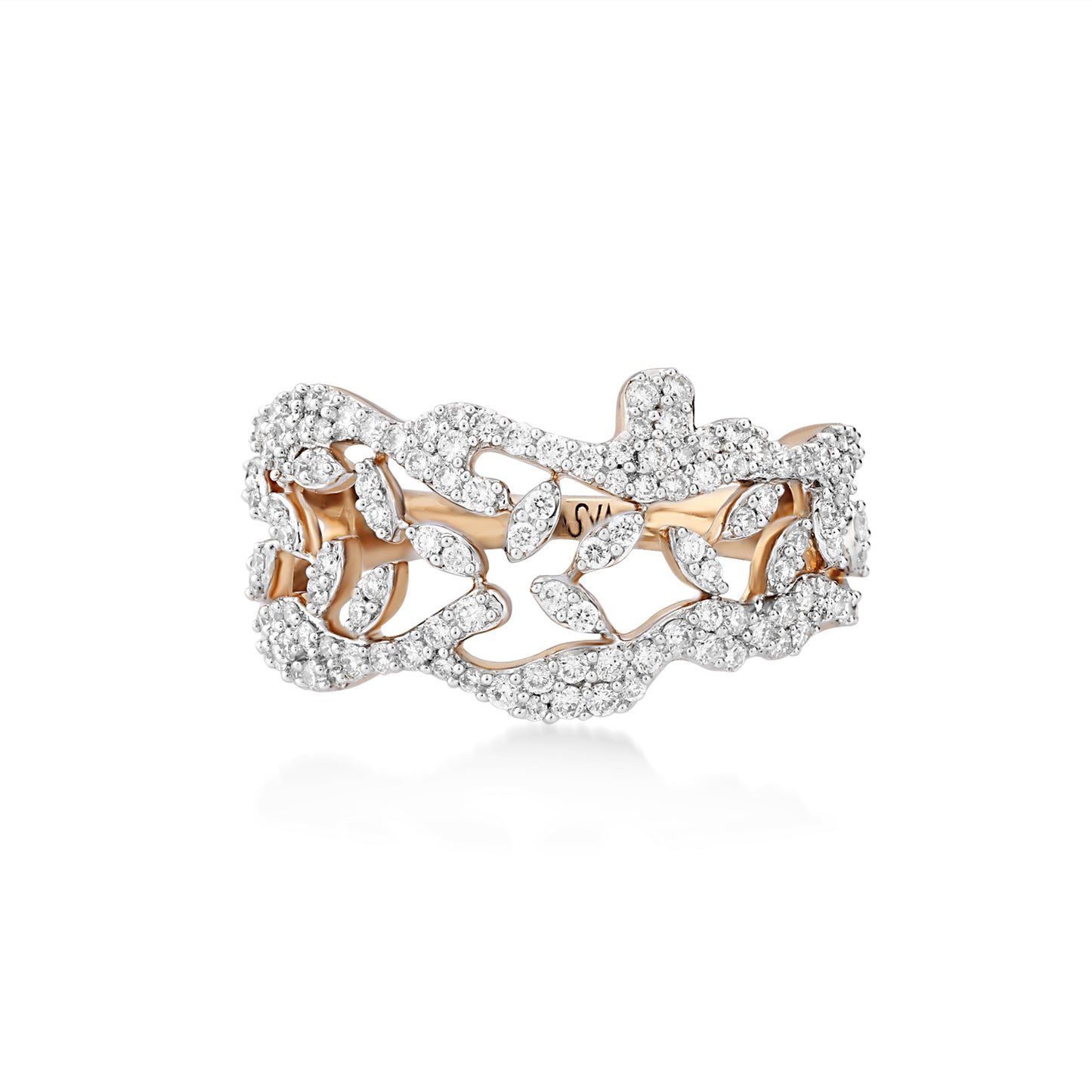 Lady Earth Floris Diamond Ring