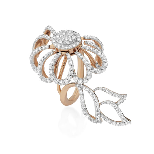 Skyward Bound Bumblebee Diamond Ring