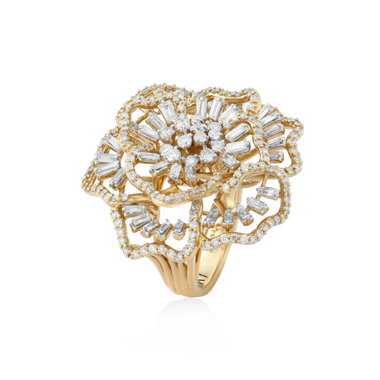 Scatter Waltz Bloom Diamond Ring