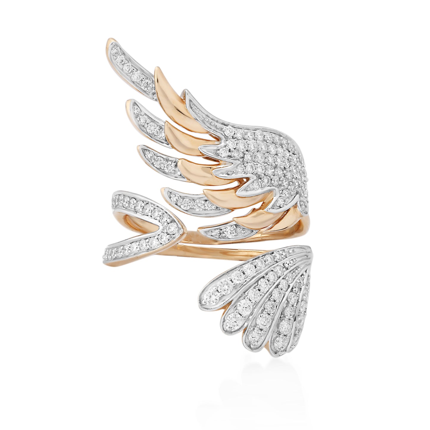 Skyward Bound Flutter Diamond Ring