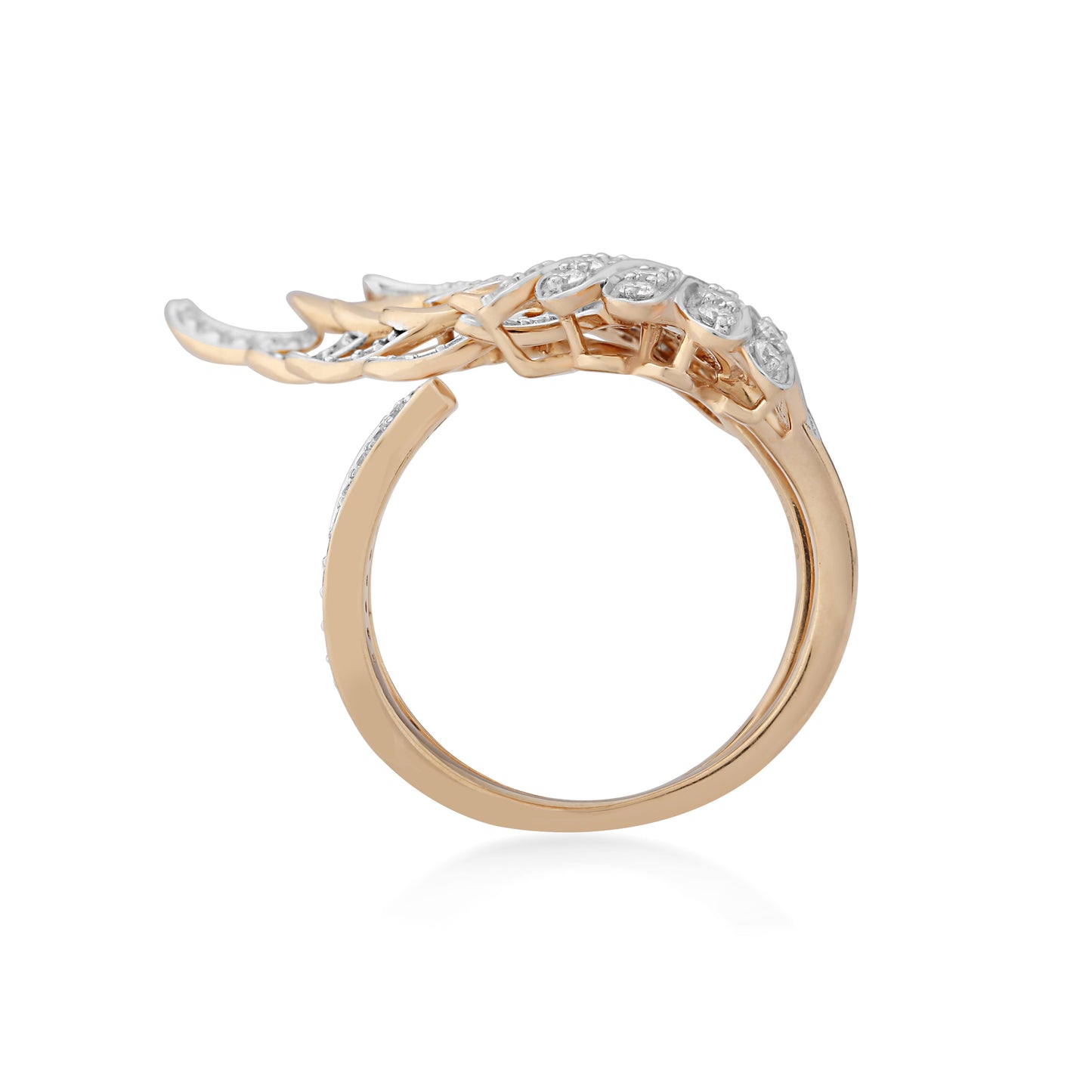 Skyward Bound Flutter Diamond Ring
