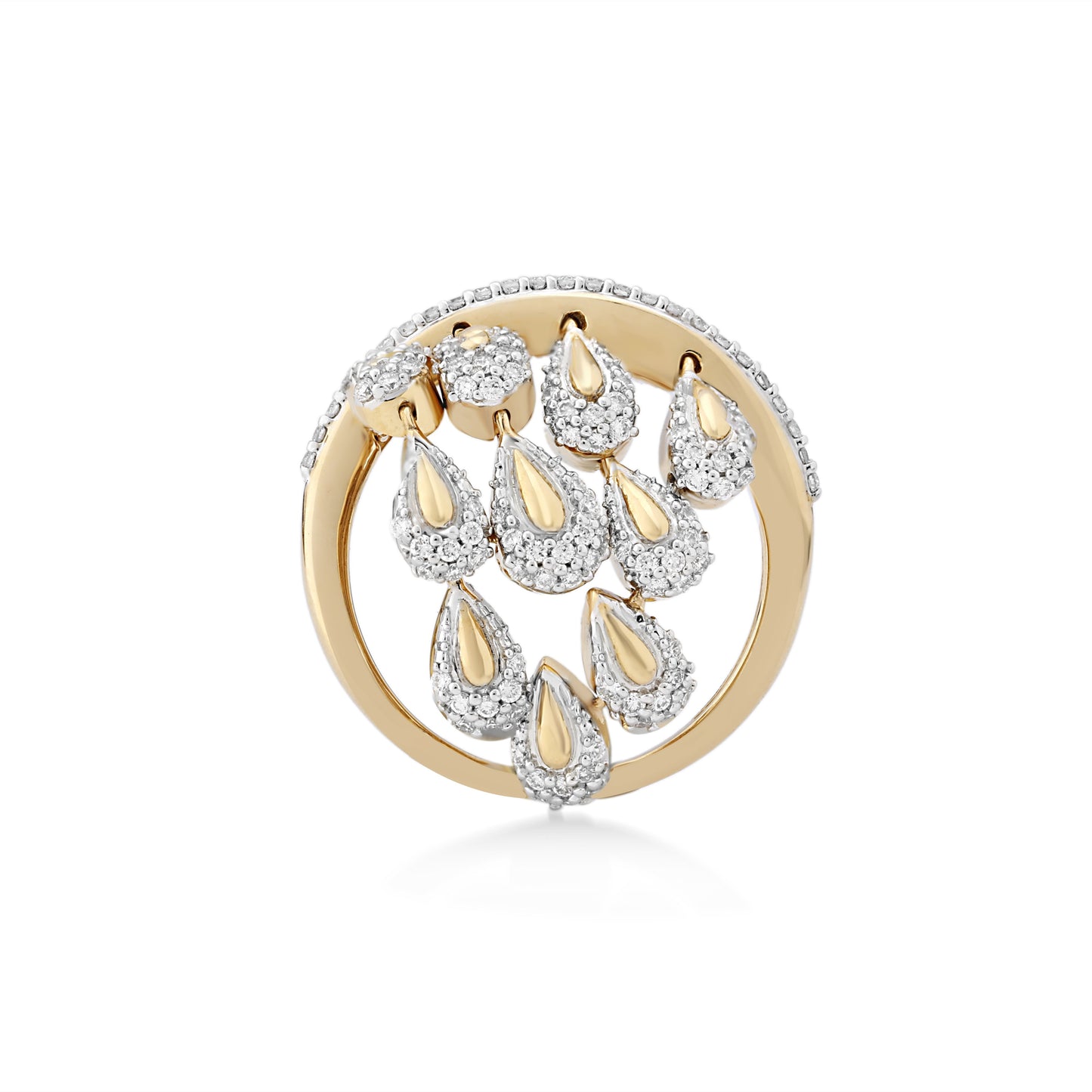 Skyward Bound Goldfinch Diamond Ring