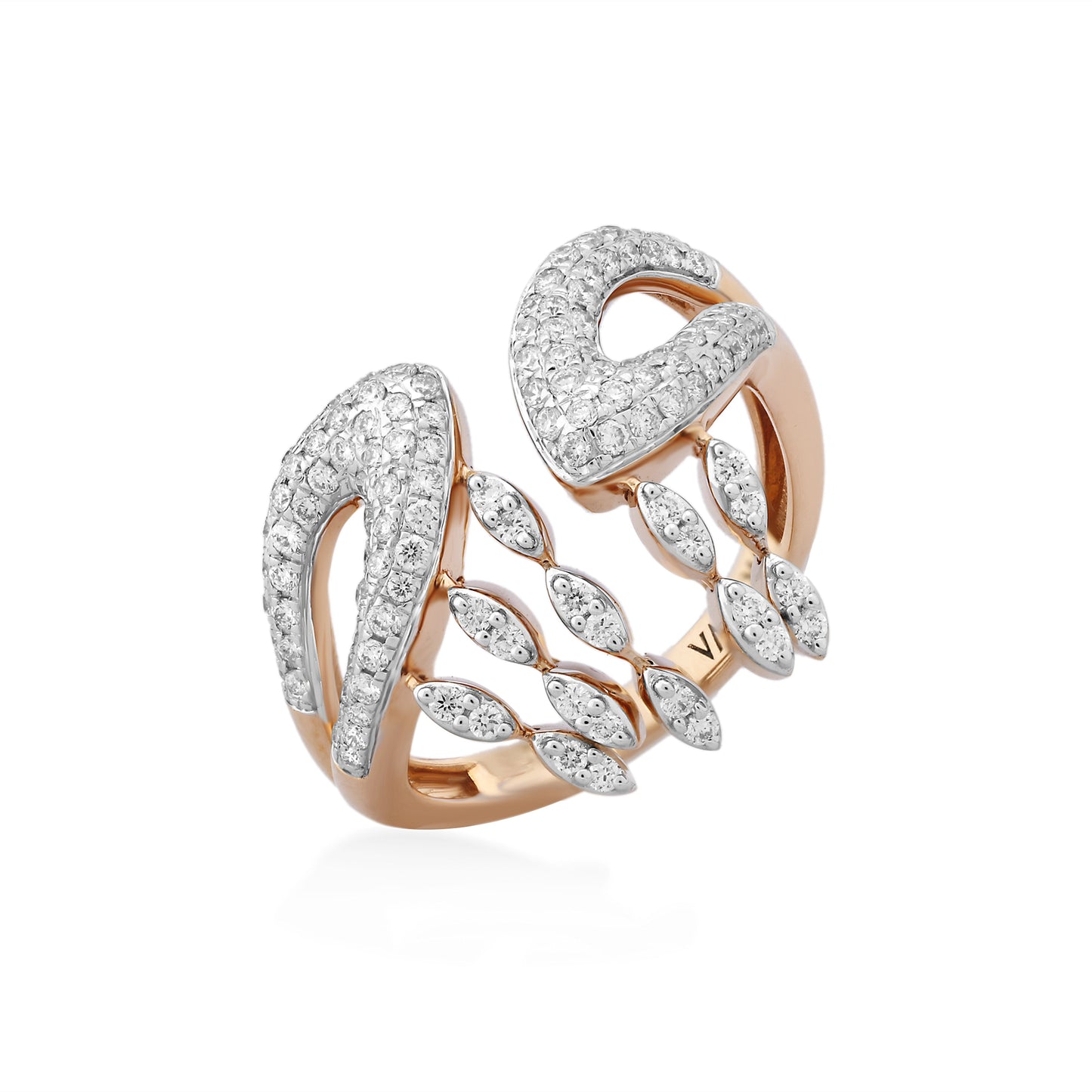 Freeflowing Flux Diamond Ring